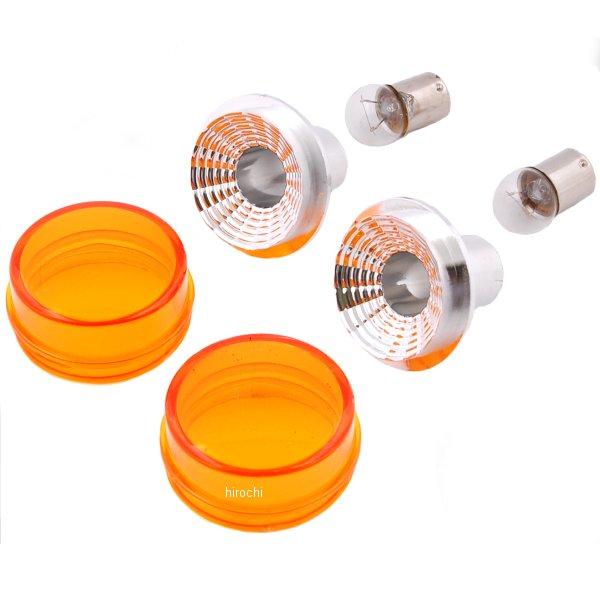 09-03-1101 SP武川 ノーマルウインカーベース用 ブレイズウインカーレンズ (2個1セット) クリアレンズ 12Vモンキー/ゴリラ