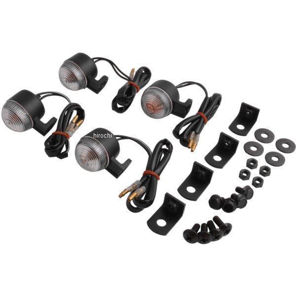 09-03-291 SP武川 ラバーウインカー セット (クリアレンズ&ブラックボディー) Ape50/100