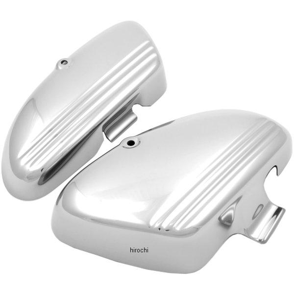 09-09-0025 SP武川 サイドカバー 左右セット ABS樹脂製 メッキフィルム ドレスアップパーツ スーパーカブ50 リトルカブ用