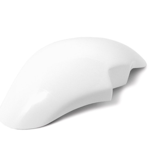 09-09-0032 SP武川 φ27正立フロントフォーク装着車専用フロントフェンダー 8インチ用 FRPホワイトゲルコート モンキー/ゴリラ