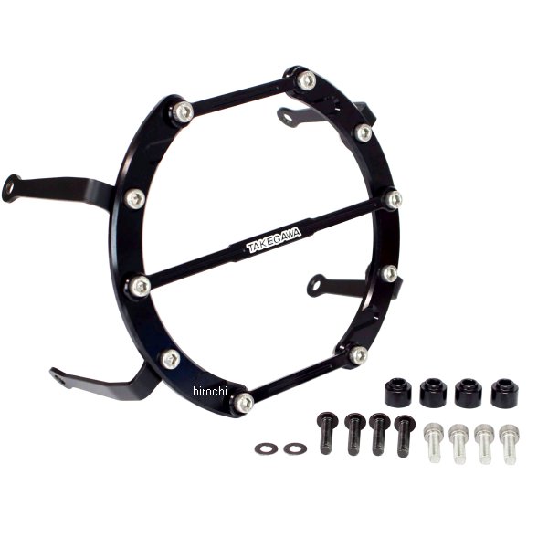 09-09-0086 SP武川 ヘッドライトガード レブル250/500 黒