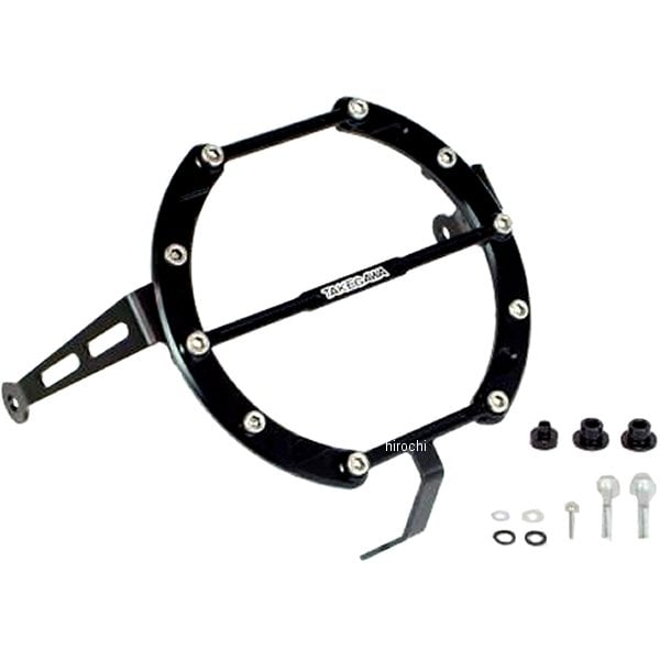 09-09-0087 SP武川 ヘッドライトガード ビレット ブラック ダックス125