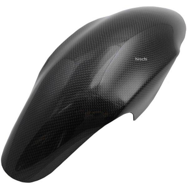 09-09-011 SP武川 φ27・φ30正立フロントフォーク専用フロントフェンダー 8-10インチ用 カーボンFRPクリアゲルコート モンキー/ゴリラ