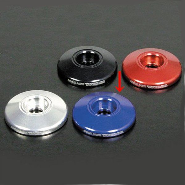 09-11-0032 SP武川 フロントカバーセッティングワッシャー プレーンタイプ 青