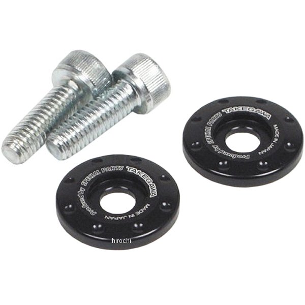 09-11-0094 SP武川 アルミ削り出しヘッドライトカウルサイドカラー Z125プロ、クロスカブ 黒