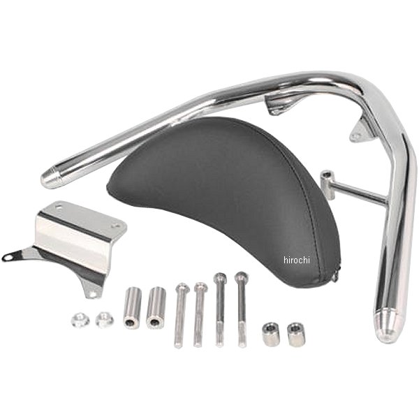 09-11-0107 SP武川 グラブバー PCX150、PCX125 ラージバックレスト付き シルバー