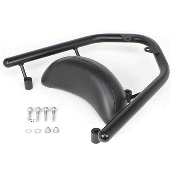 09-11-0212 SP武川 グラブバー ラージバックレスト付き メインパイプφ28.6mm ADV150 黒