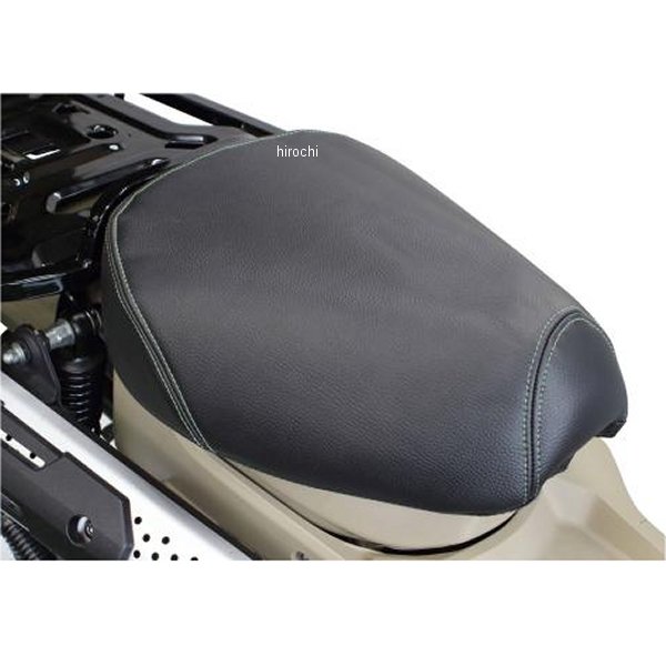 SP武川 クッションシートカバー CT125、クロスカブ、スーパーカブ グリーンステッチ