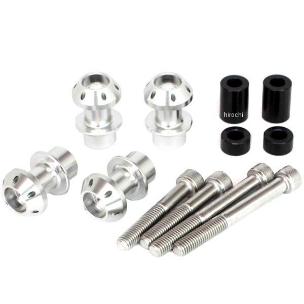 09-11-0255 SP武川 荷掛けフック 4個セット グロム、MSXグロム シルバー