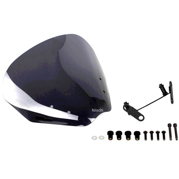 09-11-0257 SP武川 メーターバイザーキット ショートタイプ スモーク GROM、MSX GROM