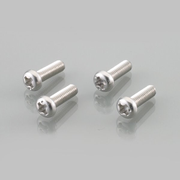 0900-032-00002 キタコ ナベ小ネジ(ステンレス) 3X15 (4個入り)
