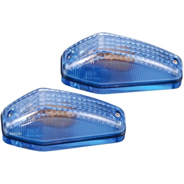 090014 ポッシュ POSH エアロシャープミニウインカー 12V15W ブルー クリア