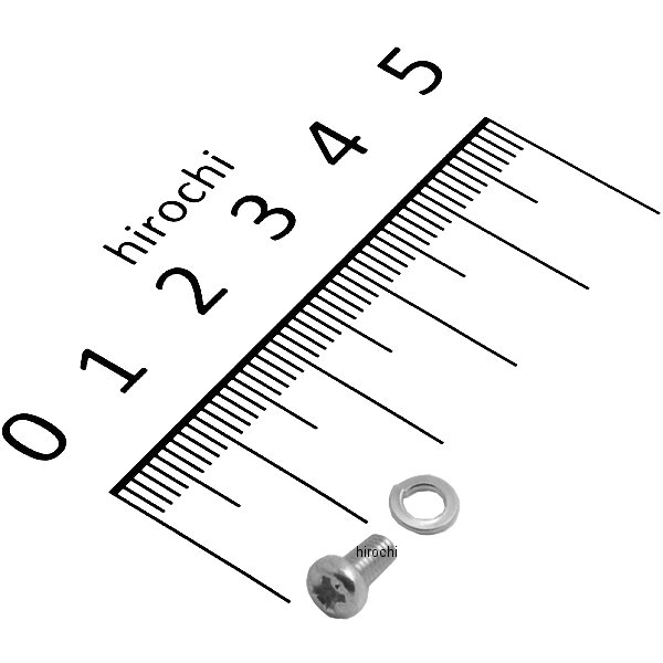 090071-BI ポッシュ POSH ソケットビス 汎用 71ウインカー スプリングワッシャ 1本入り