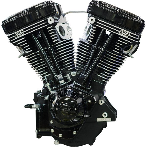 0901-0257 S&Sサイクル S&S Cycle ENGINE V124 BLACK ED LB