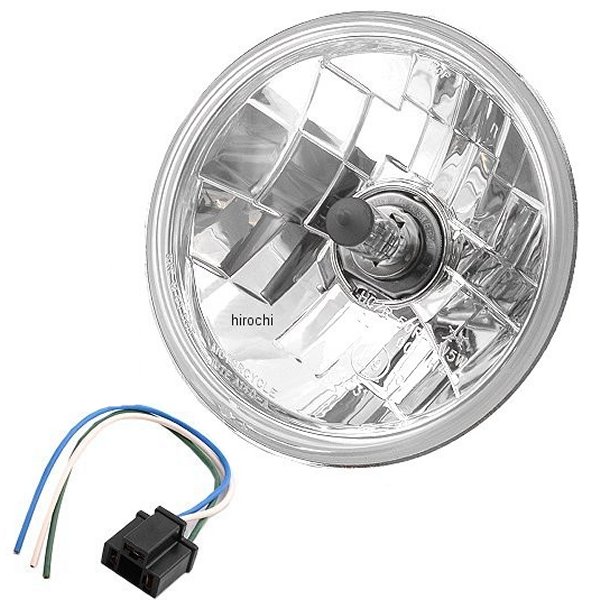 0901-0577 DRAG ヘッドライト 5.75インチ H4 55/60W クリアレンズ