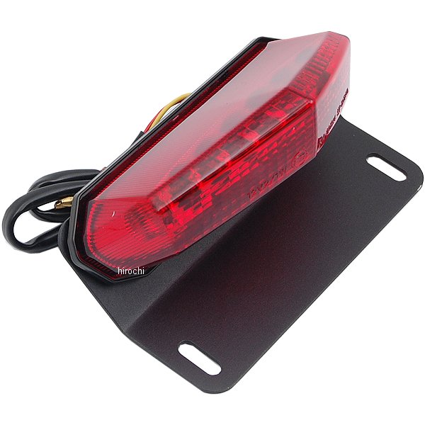 090147-90 ポッシュ POSH アキュートLEDテールランプ 汎用 タイプ2 LEDナンバー灯付き レッド