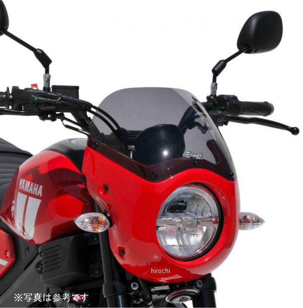 0902Z03-82 アルマックス ERMAX スクリーン付きビキニカウル カフェレーサー 22年-24年 XSR125 シルバーカーボンルック