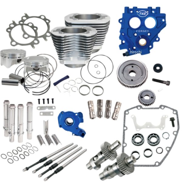 0904-0027 330-0663 S&Sサイクル S&S Cycle パワーパック 99年-06年 Twin Cam ギア シルバー