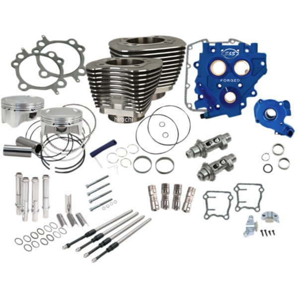 0904-0030 330-0668 S&Sサイクル S&S Cycle パワーパック 07年-17年 Twin Cam チェーン 黒