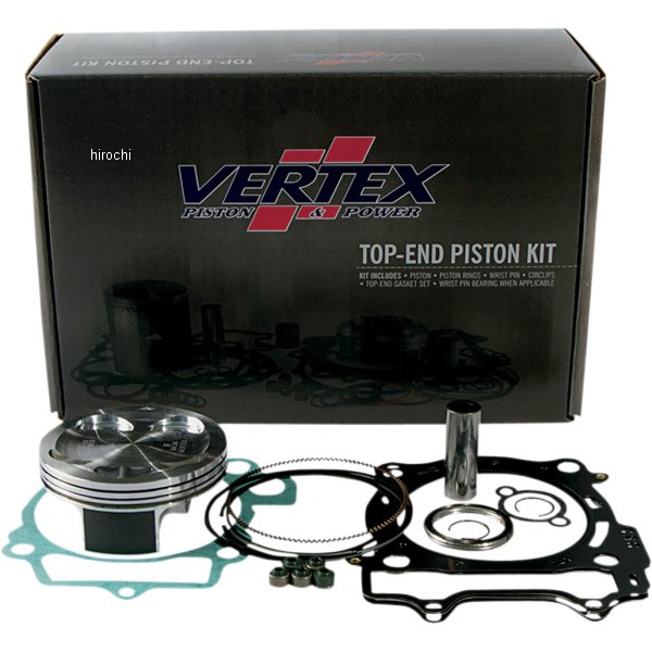 0910-3725 VTKTC22983B バーテックス Vertex 鋳造ピストントップエンドキット 04年-13年 CRF250 77.96mm 12.9:1