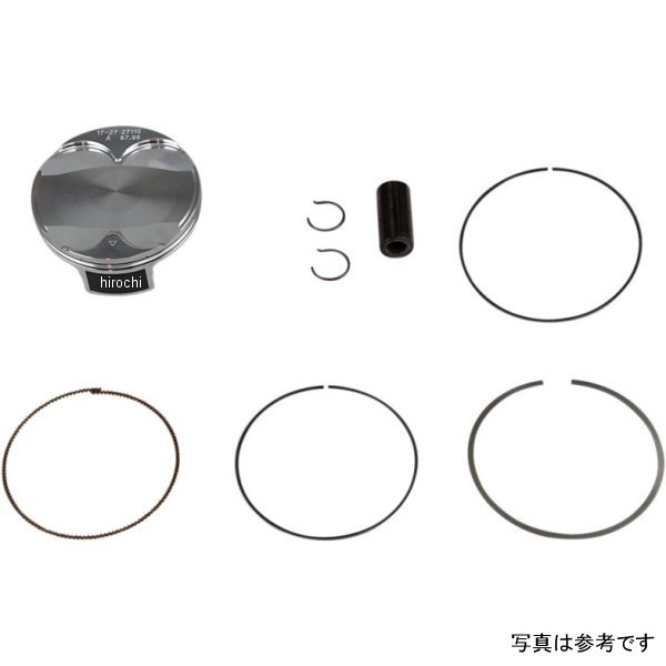 0910-5190 24220B バーテックス Vertex 鋳造ピストンキット 16年-18年 YZ250F 79.97mm ハイコンプ