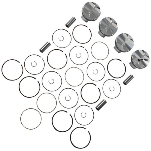 0910-5784 247621 JEピストン ピストンキット 86mm 06年-11年 ZX-14