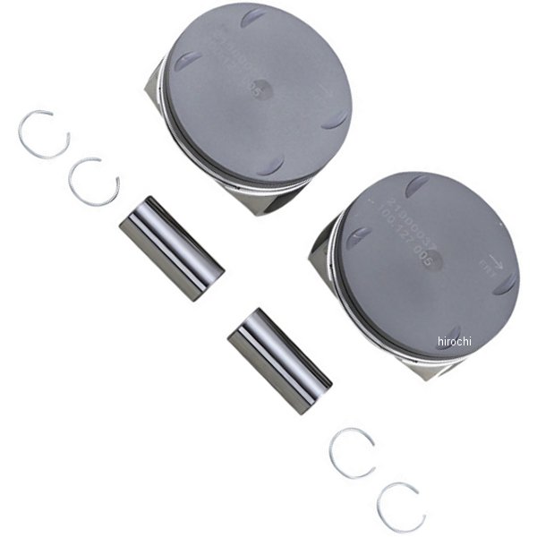 0911-0050 DRAG Specialties ドラックスペシャリティーズ ピストン 107".005 ハーレー ミルウォーキーエイト