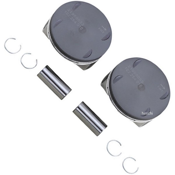 0911-0055 DRAG Specialties ドラックスペシャリティーズ ピストン 114".010 ハーレー ミルウォーキーエイト