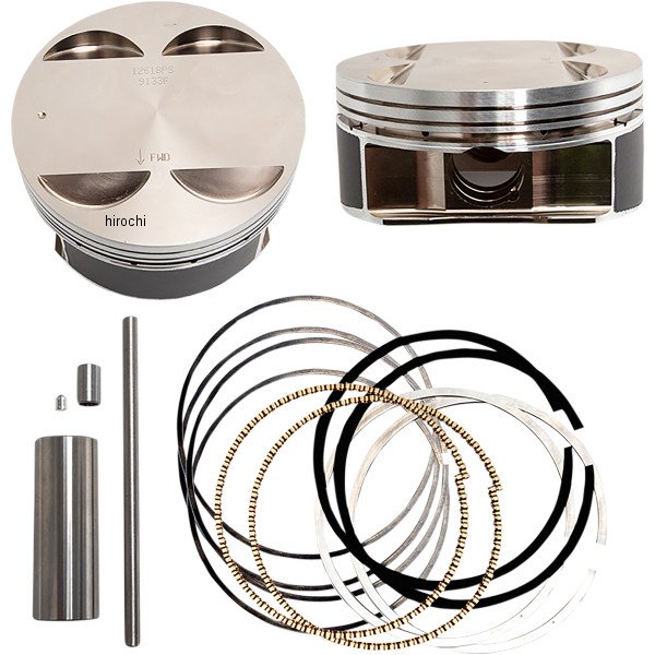 0911-0084 S&Sサイクル S&S Cycle PISTON KIT 124" 1.143+010