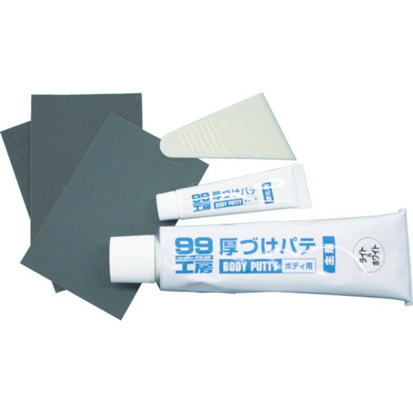 09161 754-3948 (株)ソフト99コーポレーション ソフト99 厚づけパテチューブタイプ ホワイト