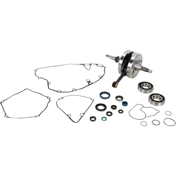 0921-0141 WPC144 ワイセコ Wiseco クランクシャフトキット ベアリング、ガスケット付き 04年-07年 RM-Z250、KX250 左右ペア