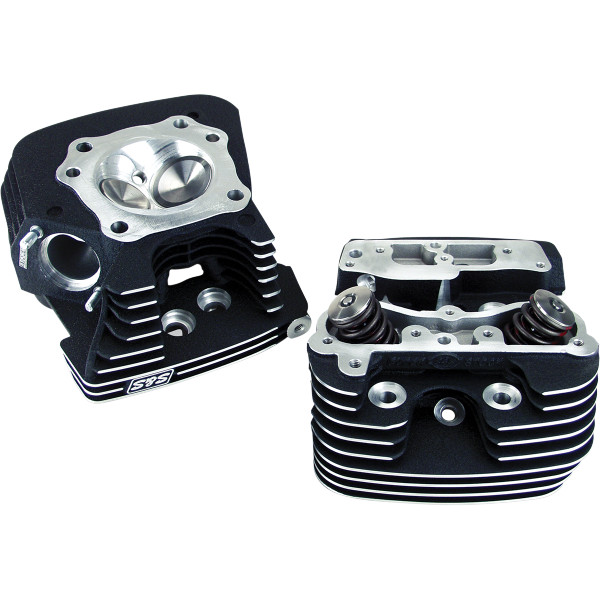 0930-0006 90-1106 S&Sサイクル S&S Cycle スーパーストック シリンダーヘッド 89cc 99年-05年 Twin Cam 黒