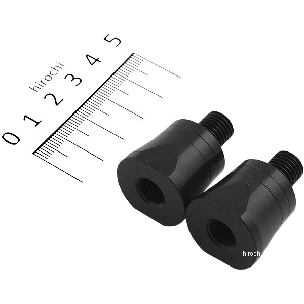 093020-06 ポッシュ POSH 延長ウインカーステー ZRタイプウインカー用 20mm 黒