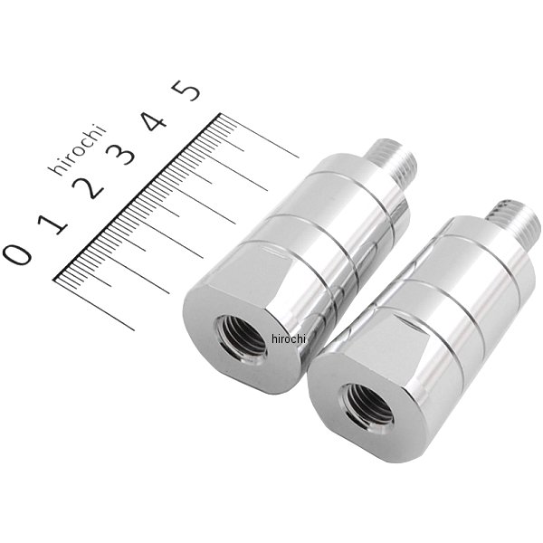 093040 ポッシュ POSH ZRタイプウインカー 延長ステー40mmロング クローム