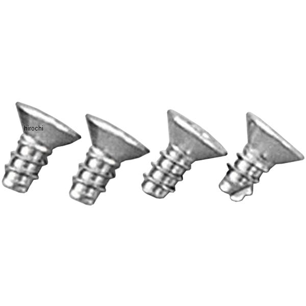 093081-BS ポッシュ POSH レンズビス 汎用 ZR補修部品 M3x6mm 4本入り シルバー