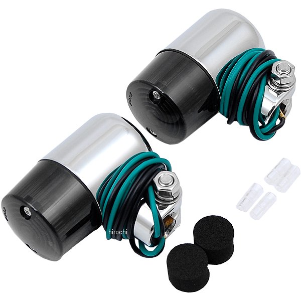 093093 ポッシュ POSH 71タイプウインカー S球 2個入り クローム/スモーク