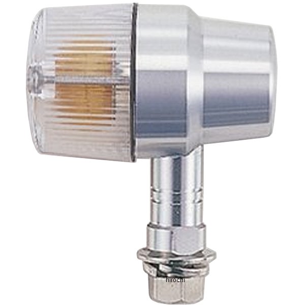 093133-23 ポッシュ POSH ミドルマシンドウインカー スーパーバイクタイプ ショートステーS球バルブ無し シルバー/クリア