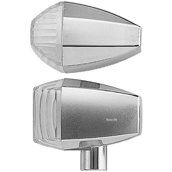 093185 ポッシュ POSH ウ ZRタイプウインカー クリスタルカットレンズ S球 バルブ無し クローム/クリア