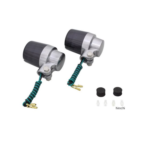 093231-23 ポッシュ POSH キャスト スーパーバイクタイプ(2個入り)電球無し S球 シルバーボディ/スモークレンズ