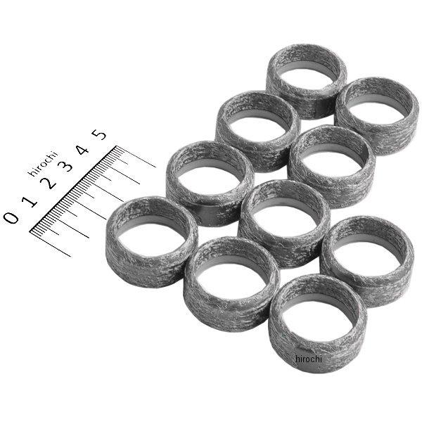 0934-2558 DRAG エキゾースト ガスケット 07年-09年 FXST/FLST、03年-09年 FXD (10個入り) 65830-03