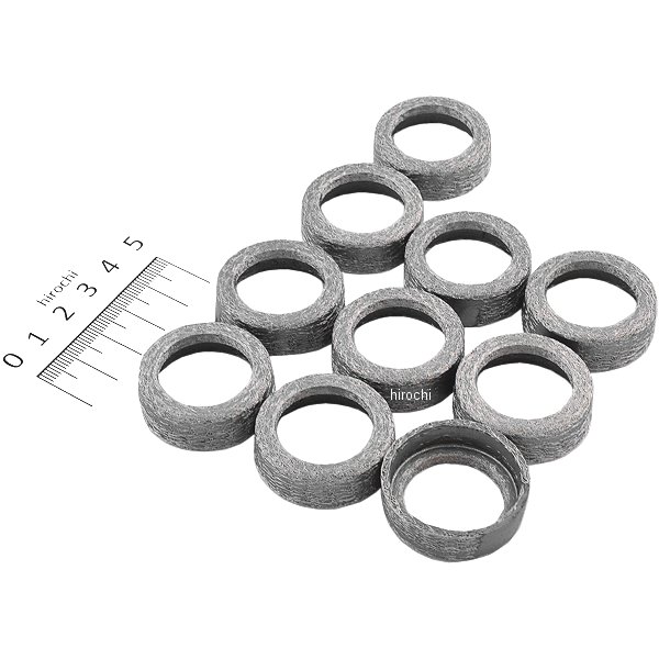 0934-2559 DRAG エキゾースト ガスケット 00年-06年 FXST/FLST/04年以降 XL (10個入り) 65927-00