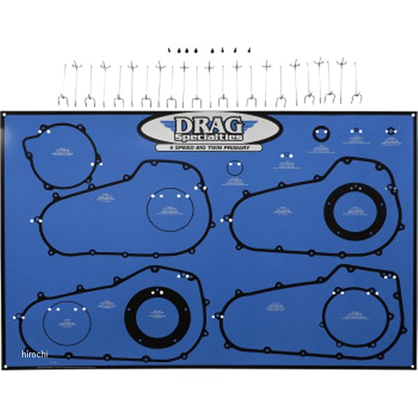 0934-6982 DRAG Specialties ドラックスペシャリティー BOARD GASKET 6SP BT PRIM