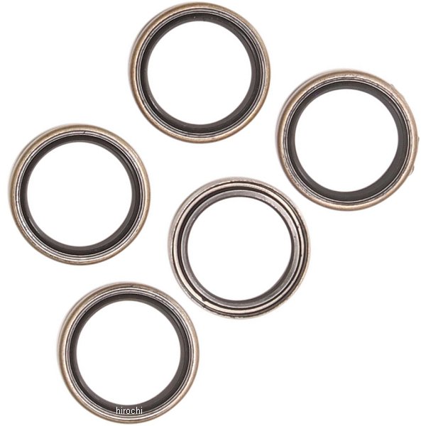 0935-0196 C9494 コメティック COMETIC クラッチ ハブ ナット シール 71年-84年 BigTwin デュアルリップ/バイトン材 (5個入り)
