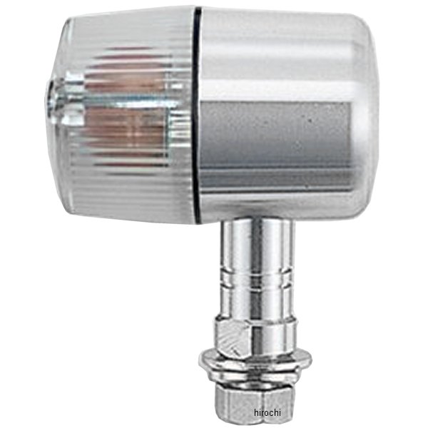 093592-23 ポッシュ POSH ミドルマシンドウインカー 71タイプ ショートステーW球バルブ無し シルバー/クリア