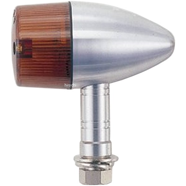 093598-23 ポッシュ POSH ミドルマシンドウインカー 砲弾タイプ ロングステーW球バルブ無し シルバー/クリア