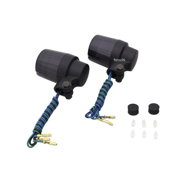 093631-26 ポッシュ POSH キャスト スーパーバイクタイプ(2個入り)電球無し W球 ブラックボディ/スモークレンズ