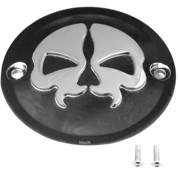 0940-1615 DRAG ポイントカバー スプリットスカル 04年以降 XL 黒