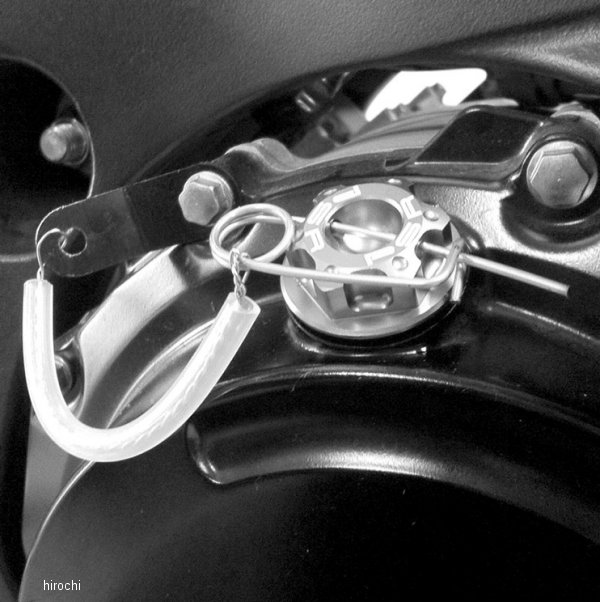 0950-0433 00-01313-21 パワースタンドレーシング オイルフィラー キャップ M27X3.0 89年-11年 FZ1、FZR1000、YZF1000R シルバー