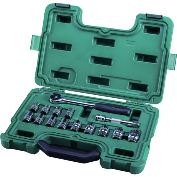 09525 695-8227 SATA社 SATA 6角ソケットレンチセット 差込角12.7mm(15点)