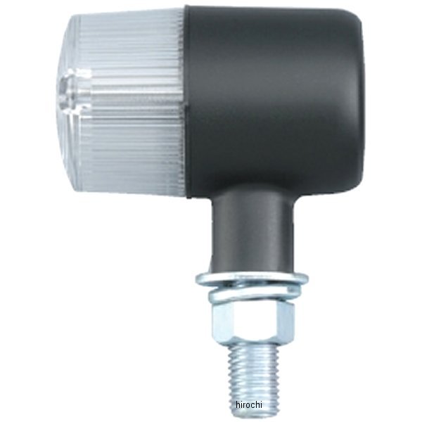 095492-06 ポッシュ POSH ウインカー 汎用 クラシカルシリーズ 71タイプ ダブル球 2個 黒/クリアー